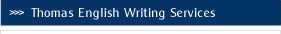 Copywriting, Technical Writing and Editing Services